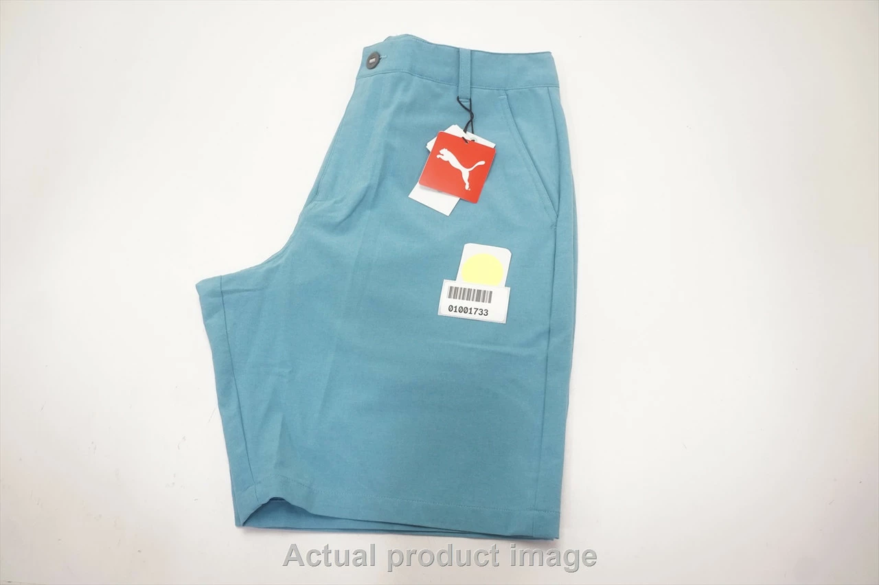 NEW Puma Golf 101 North Shorts Mens Size 32 Dusty Aqua Heather 739A 01001733 - Image 5