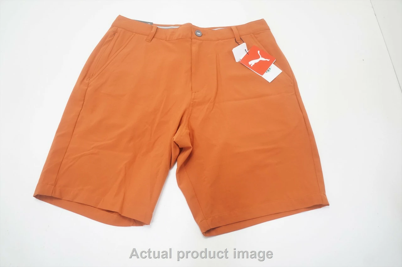NEW Puma Golf 101 South Shorts Mens Size 32 Warm Chestnut Regular 739A 1001736