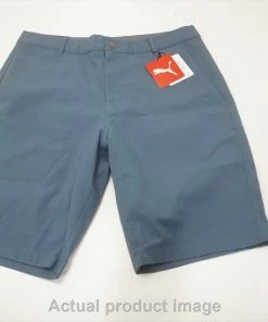 NEW Puma Golf Jackpot Shorts Mens Size 32 Evening Sky Regular 739A 01001737