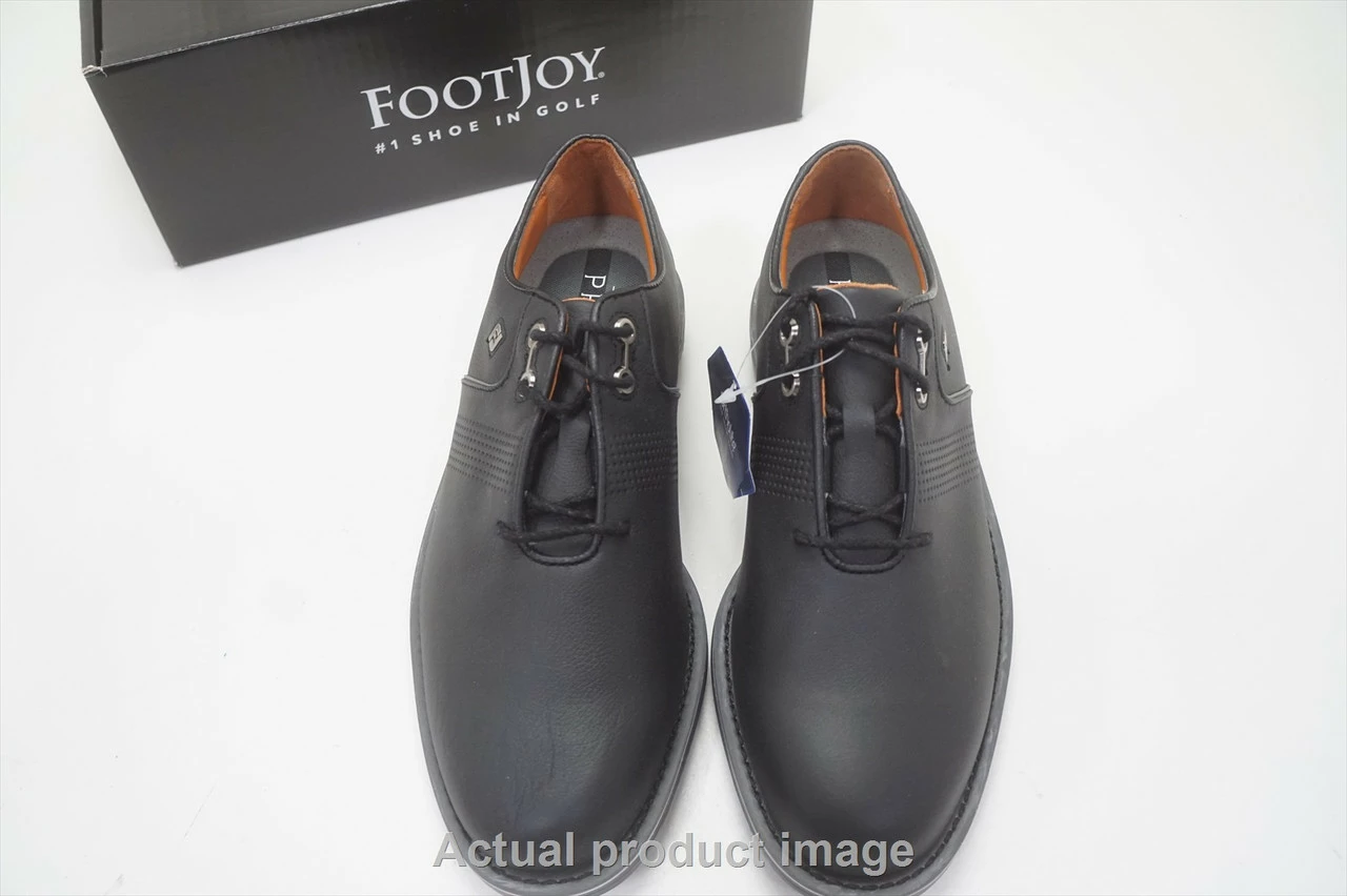 FootJoy Golf DryJoys Premiere Series -Flint Shoes Mens Size 9.5 M Black 1002544