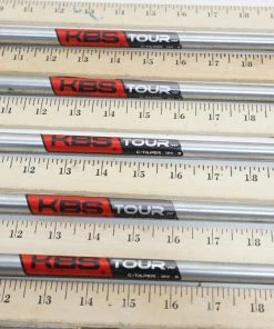 Kbs C-Taper 120 S 120G Stiff 34.25"-36.5" 5pc Iron Shaft Set .355T 1004570