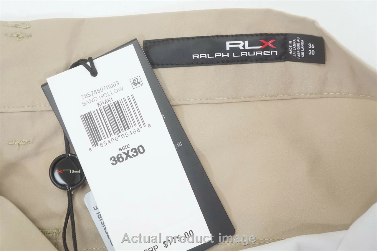New Ralph Lauren RLX Classic Pants Mens W36/L 30 Khaki 741B 1006024 - Image 2