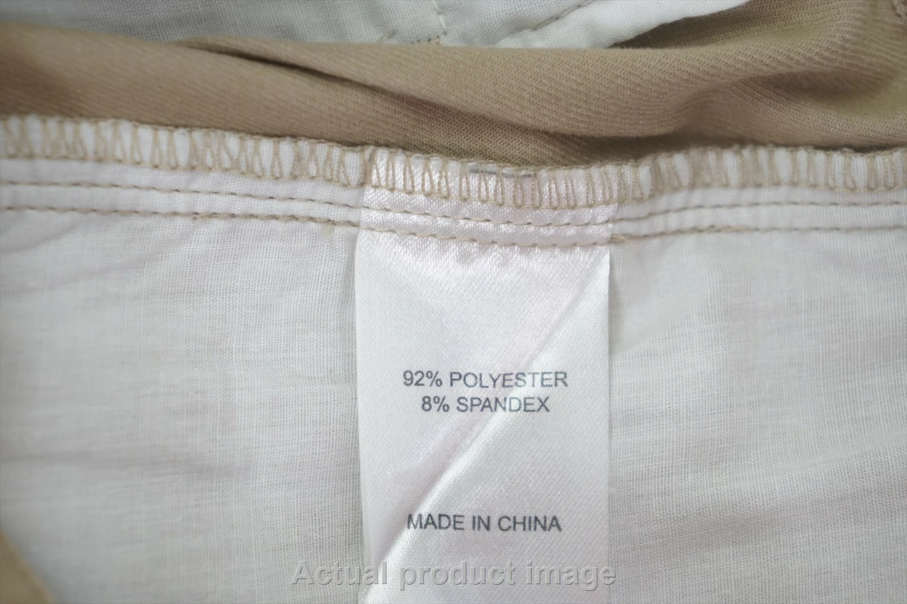 NEW Straight Down Golf Rio Shorts Mens Size 36 Light Khaki 747A 01008260 - Image 4