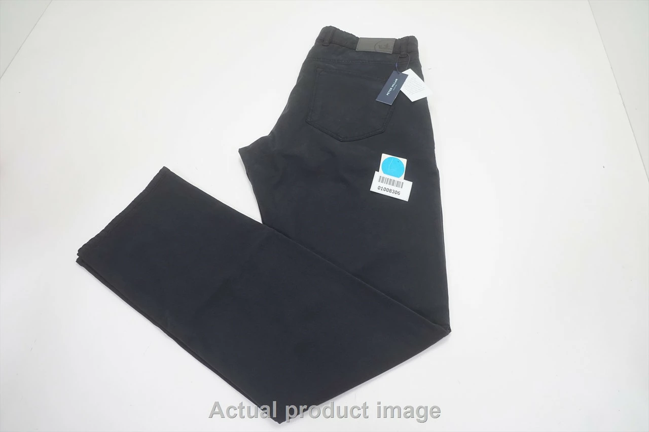 NEW Peter Millar Golf Performance Pants Mens Size 34 32 WSBLK 748A 01008306 - Image 5