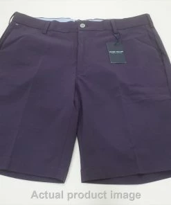 NEW Peter Millar Golf Crown Crafted Shorts Mens Size 34 DPLUM 748A 01008317