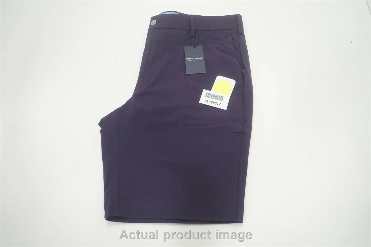 NEW Peter Millar Golf Crown Crafted Shorts Mens Size 34 DPLUM 748A 01008317 - Image 5