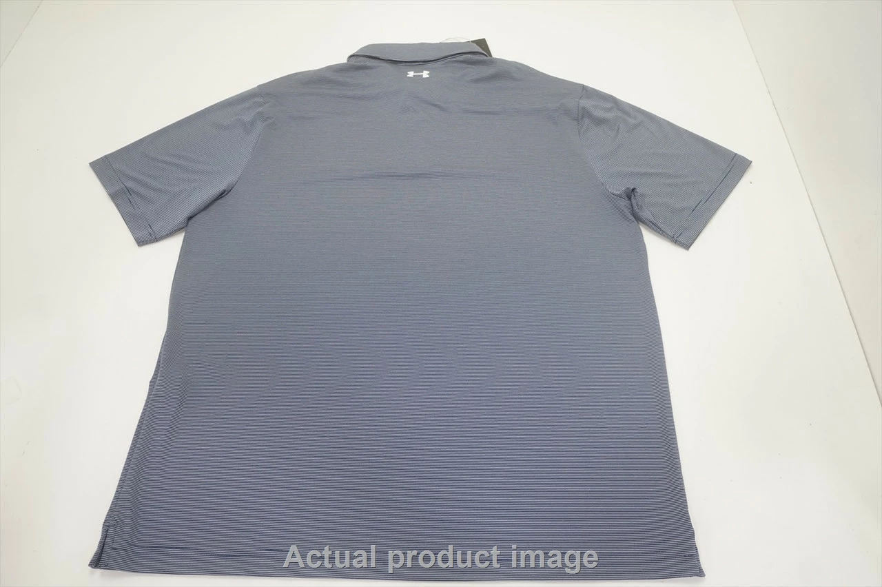 NEW Under Armour Golf Loose Polo Mens Size Large Grey Regular 749A 1009199 - Image 3