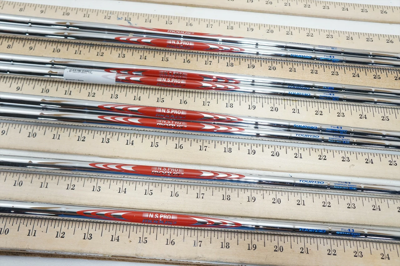 Nippon N.S.Pro Modus3 Tour 130 Stiff 34"-37" 8pc Iron Shaft Set Pulls 1010091