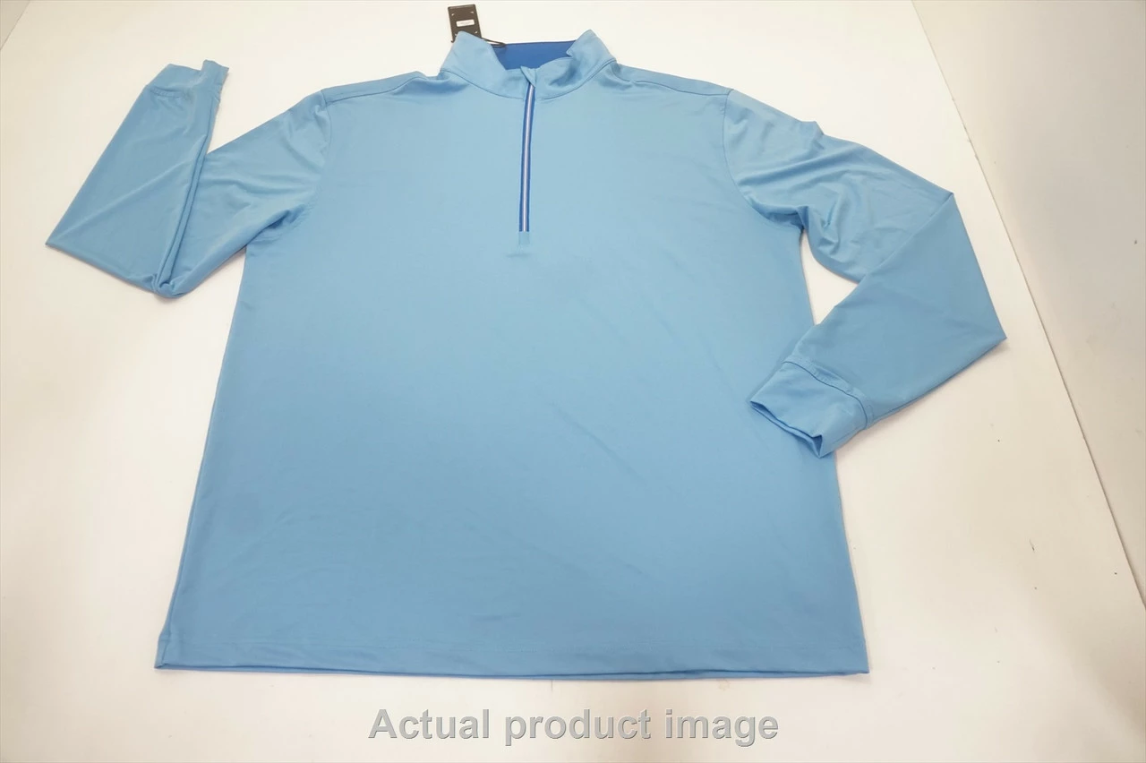 NEW Straight Down Golf Half Zip Pullover Mens Size Medium ALA 752B 01012419