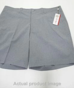 Ben Hogan Golf Classic Shorts Mens Size 44 Light Grey Heather 752C 01012436