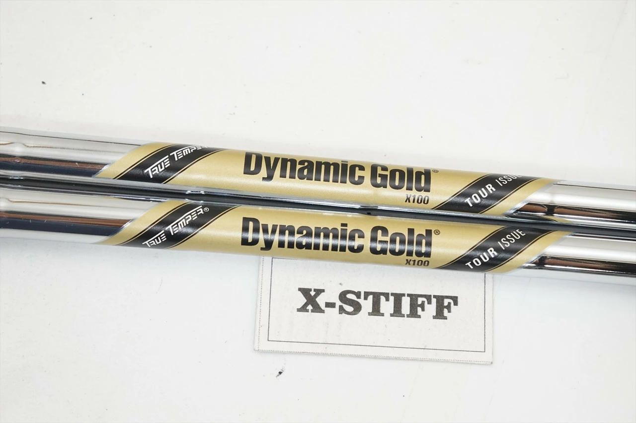 New True Temper Dynamic Gold Tour Issue X100 37"-40" 9pc Iron Shaft Set 1017151 - Image 4