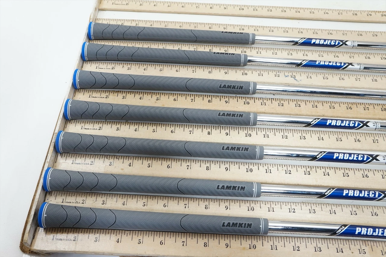 Project X Blue Label 6.0 S 34.25"-37.5" 7pc Iron Shaft Set Pulls .355 1019383 - Image 2