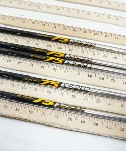 Grafalloy Proforce Gold 75 Stiff 39.5" 5pc Iron Shaft Set Pulls .370 1021148