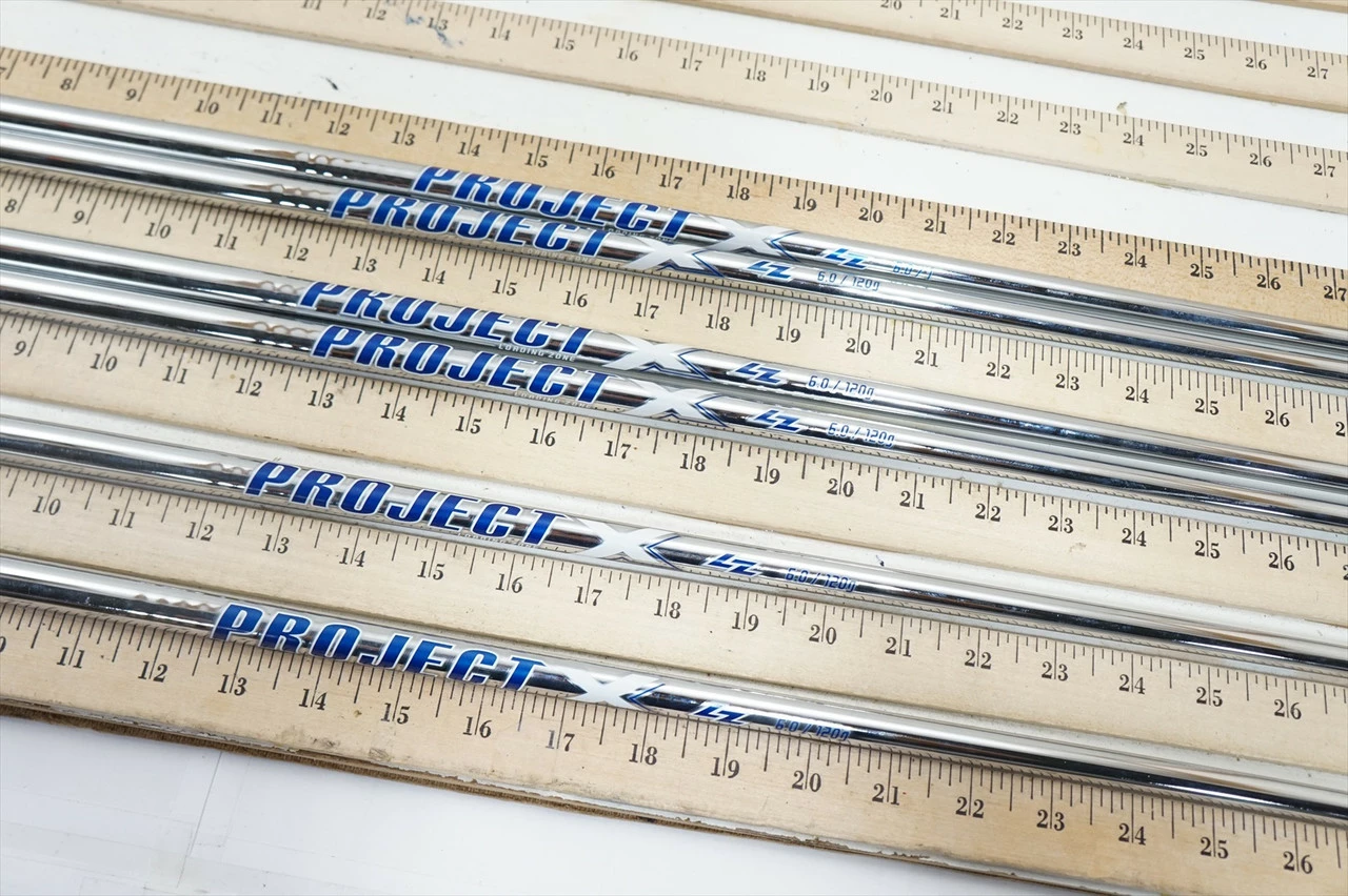 Project X Lz 120 6.0 Stiff 34.25"-36.75" 6pc Iron Shaft Set Pulls .355 1023311