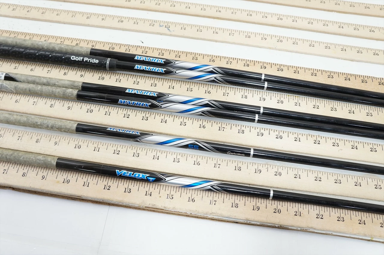 Taylormade Velox T M G Senior 34.75"-38" 6pc Iron Shaft Set Pulls .370 1025420