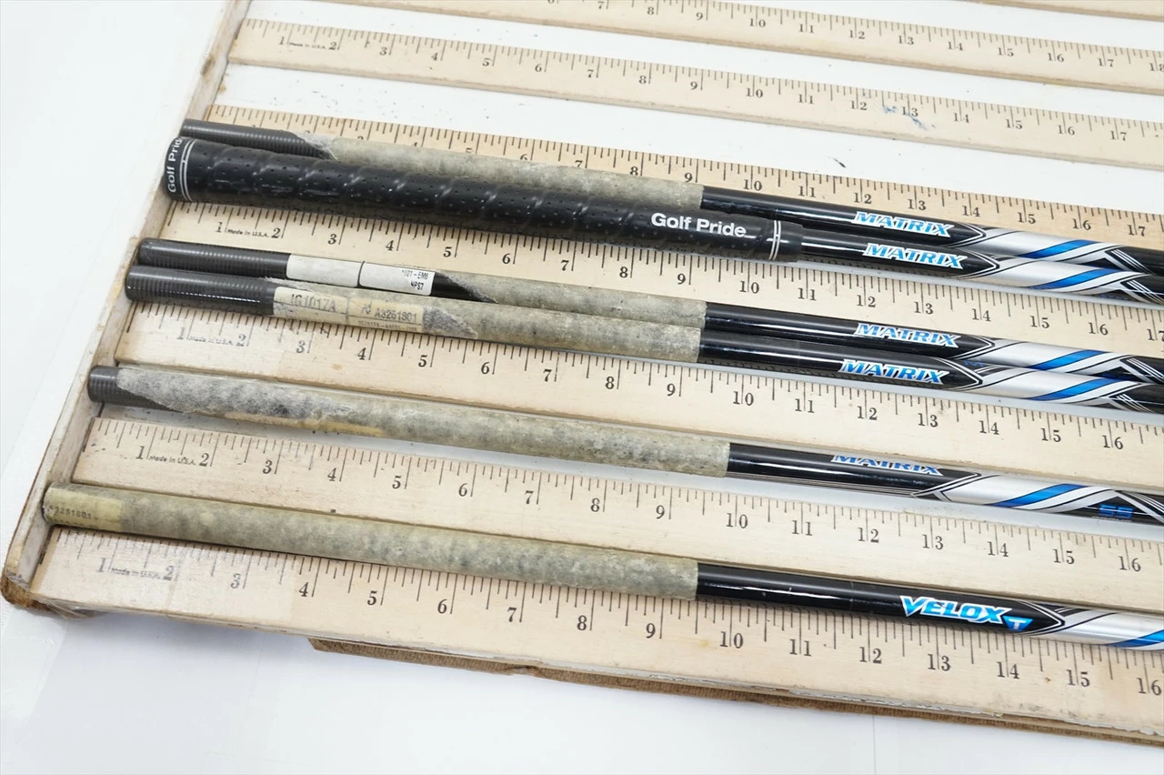 Taylormade Velox T M G Senior 34.75"-38" 6pc Iron Shaft Set Pulls .370 1025420 - Image 2