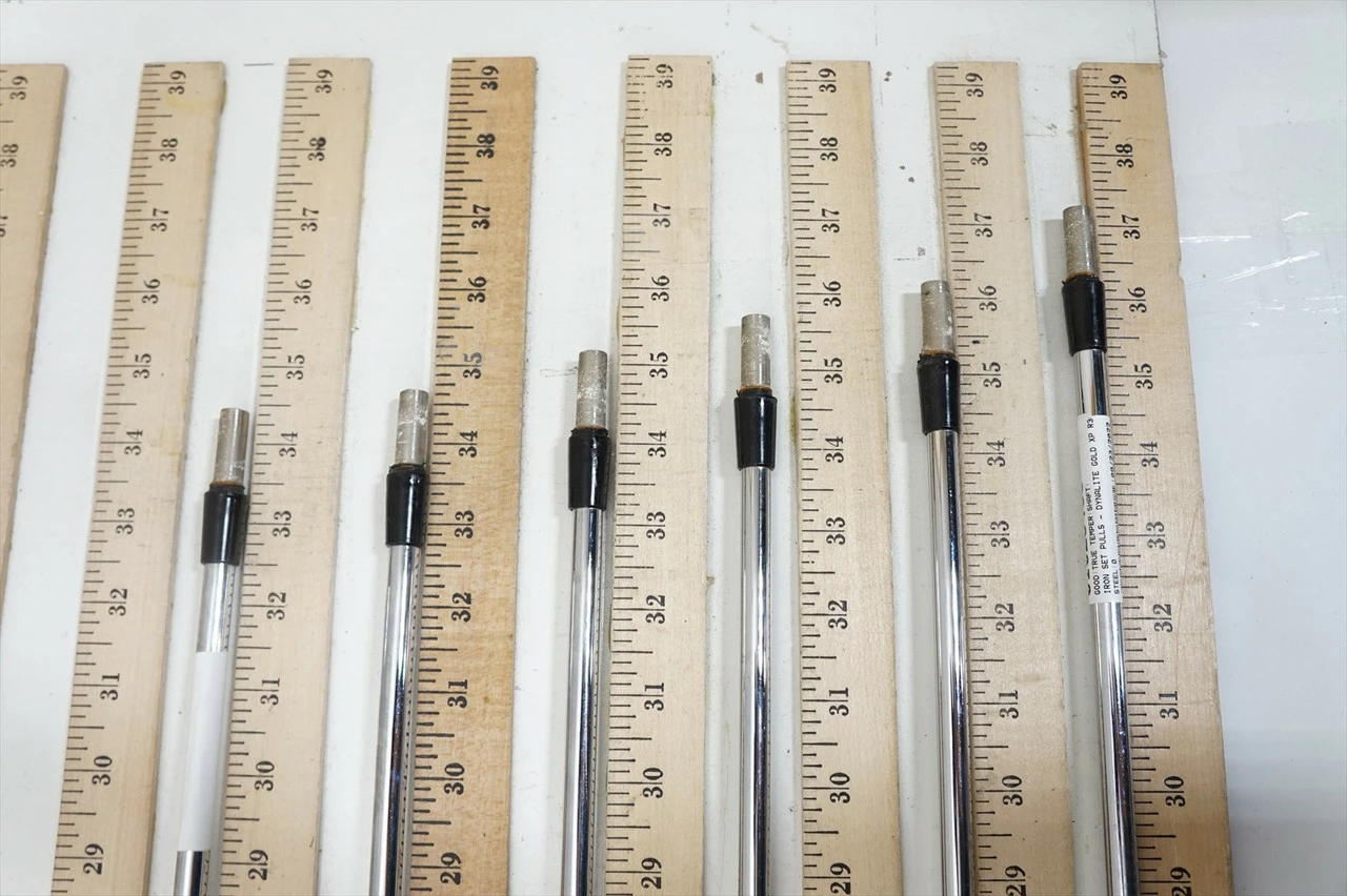 True Temper Dynalite Gold Xp R300 34.5"-37.25" 6pc Iron Shaft Set Pulls 1025463 - Image 3