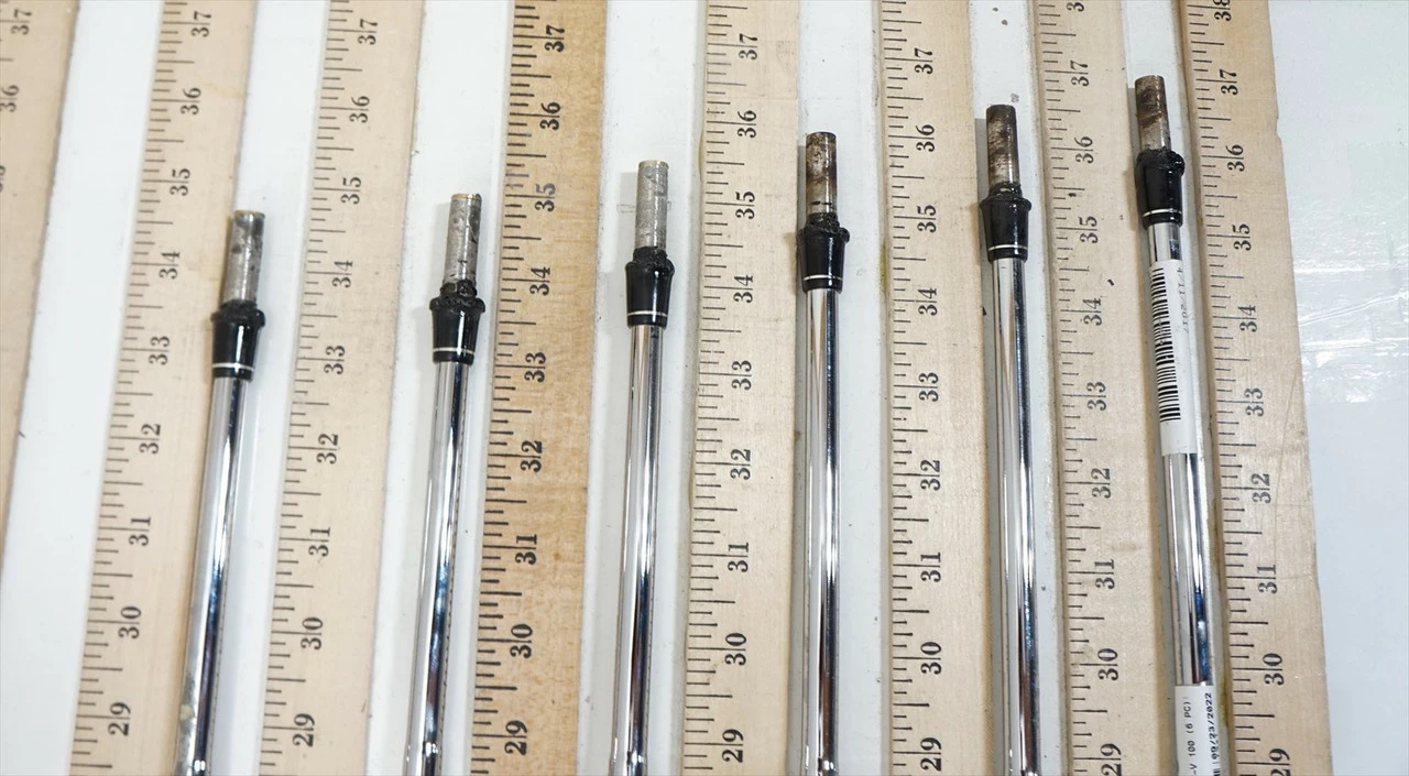 Kbs Tour-V 100 R 100g Regular 34.5"-37" 6pc Iron Shaft Set Pulls .355 1025478 - Image 3