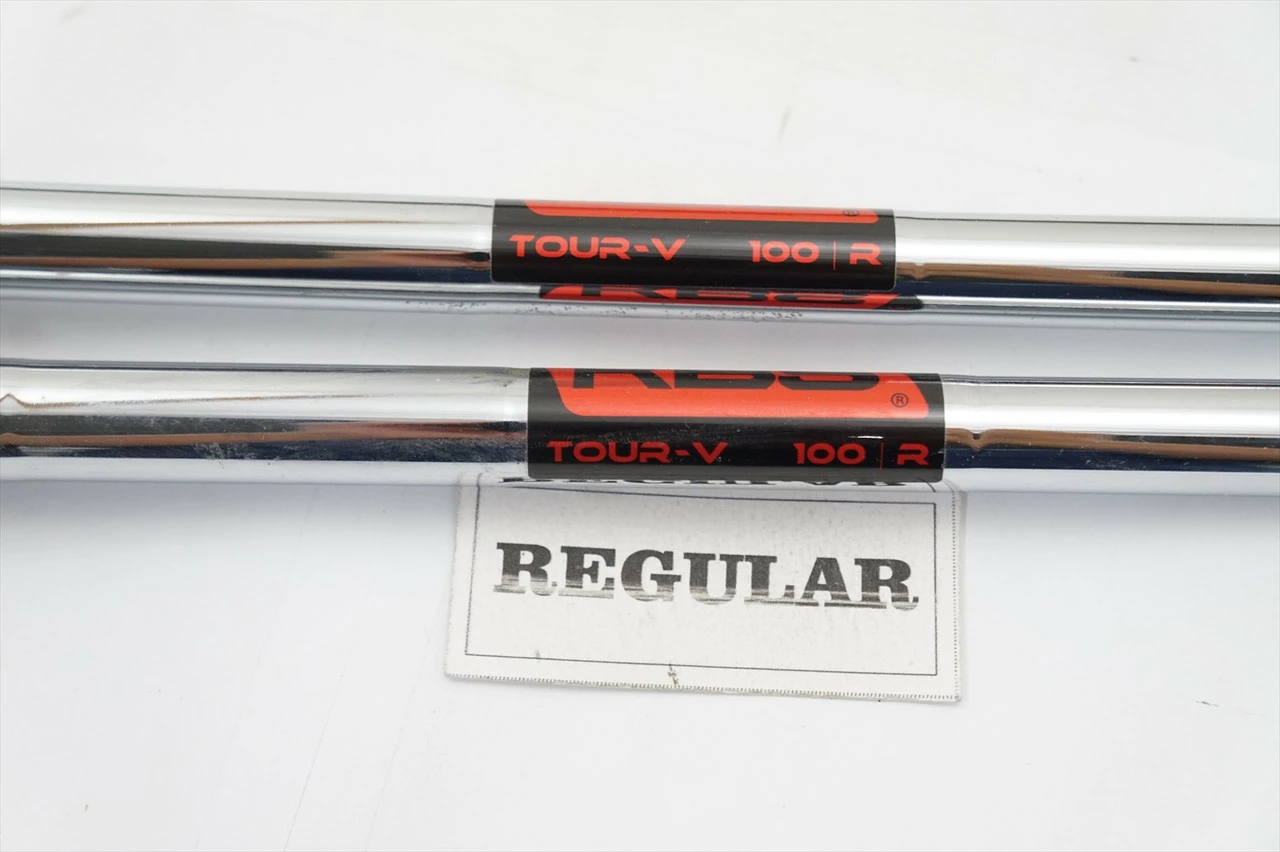 Kbs Tour-V 100 R 100g Regular 34.5"-37" 6pc Iron Shaft Set Pulls .355 1025478 - Image 4
