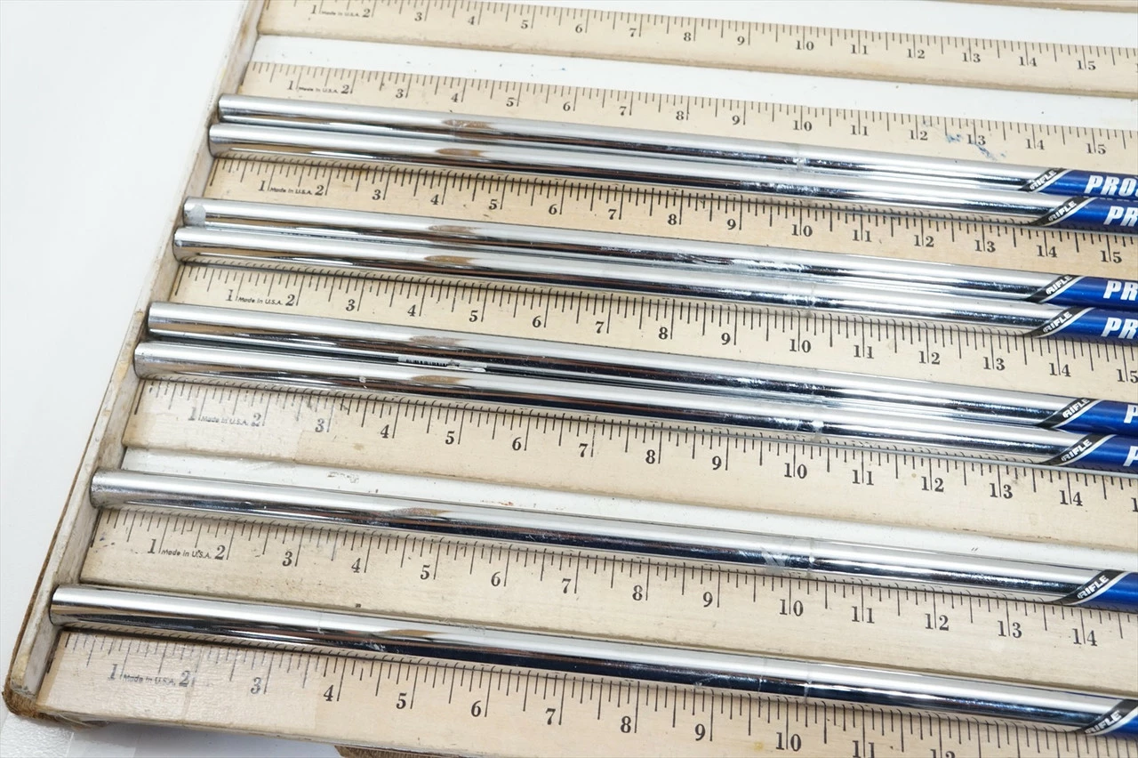 Project X Blue Label 120 6.0 S 33.75"-37" 8pc Iron Shaft Set Pulls .370 1026215 - Image 2