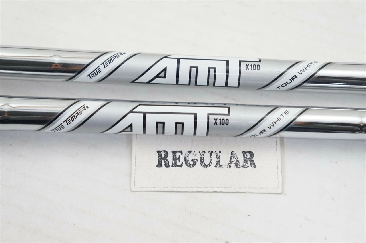True Temper Amt Tour White X100 X-Stiff 34-37.5" 7pc Iron Shaft Set .355 1043345 - Image 4
