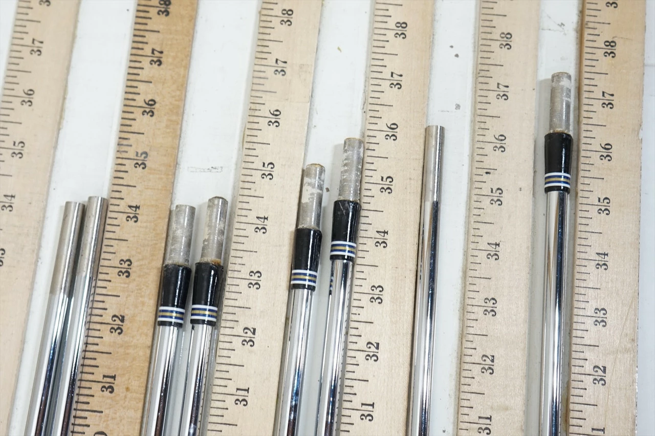 True Temper Amt Black S300 Stiff 34"-37.5" 8pc Iron Shaft Set .355 1046285 - Image 3