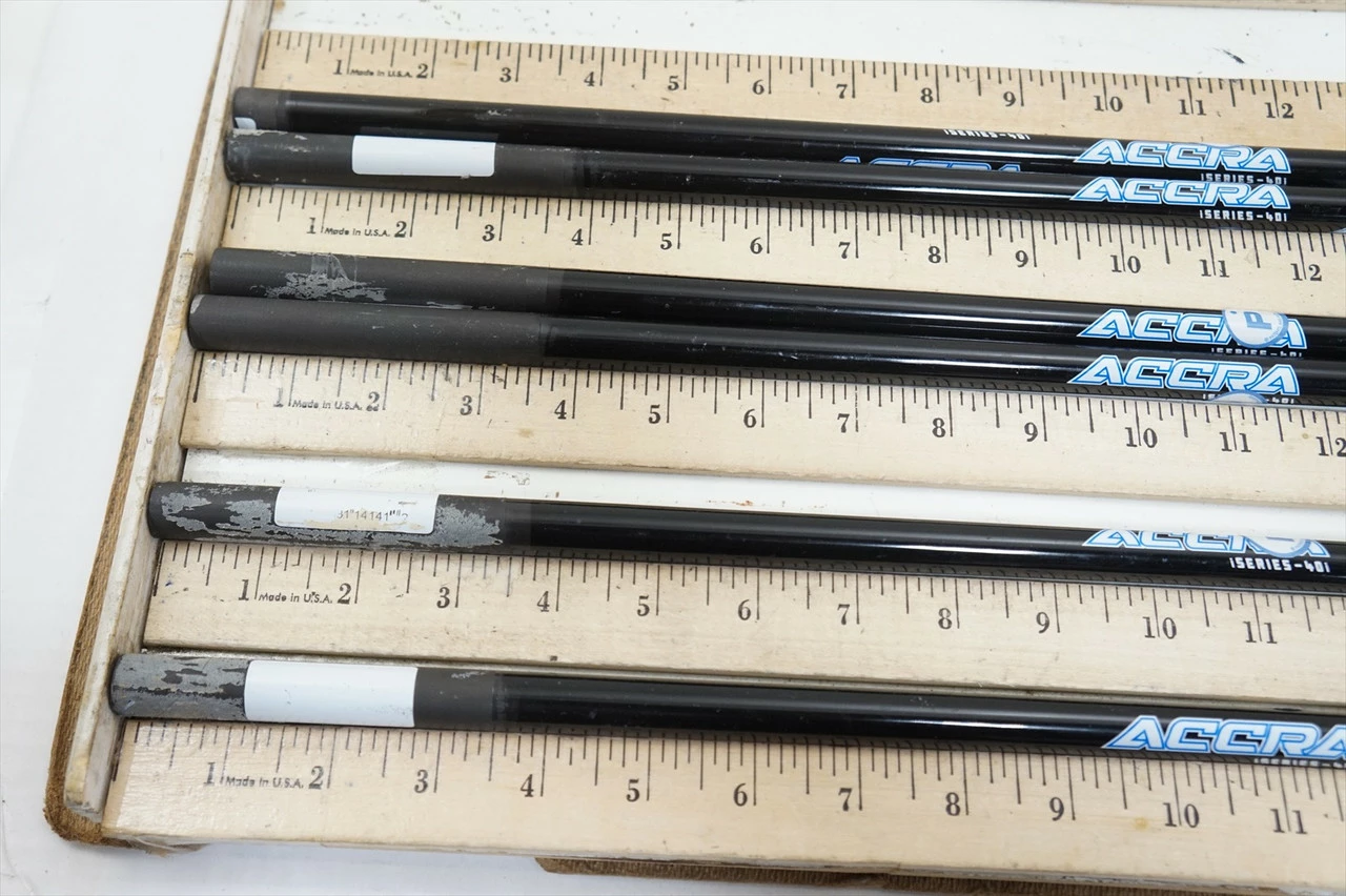 Accra Iseries 40I Pure 40g Lady 34"-36.75" 6pc Iron Shaft Set .370 1046406 - Image 2