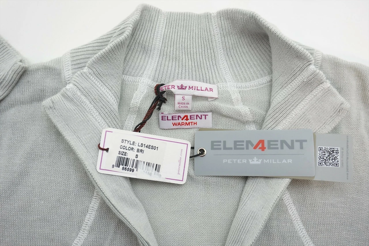 New Peter Millar Golf Element Warmth Sweater Womens Size Small Bri 249A - Image 2