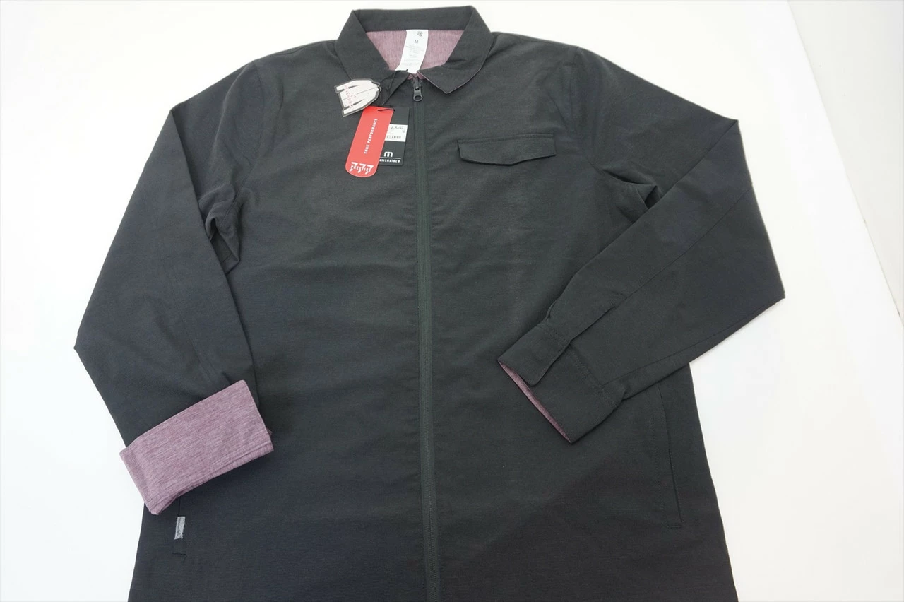 New Travis Mathew Golf Battery Jacket Mens Size Medium Black 395A 00823426
