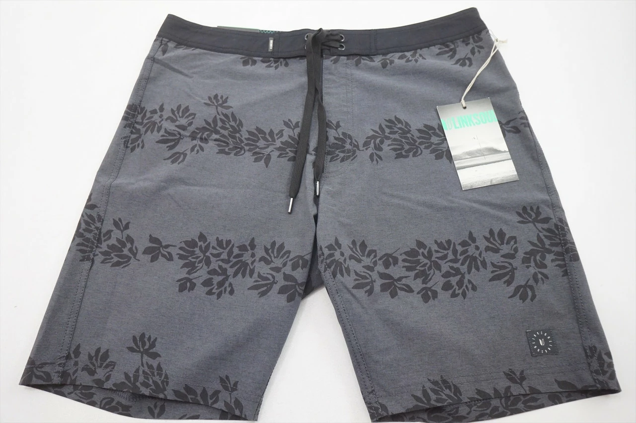 New Linksoul Golf Magnolia Shorts Mens Size 33 Black 242B - Image 2