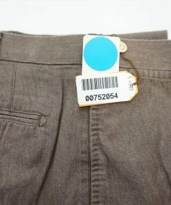 New Peter Millar Golf Flat Front Twill Pants Mens Size 34 BRO 247A