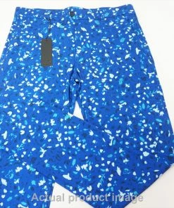 New Greyson Golf Wolf Forest Pants Mens Size 34 32 Bluejay 444A 00844214