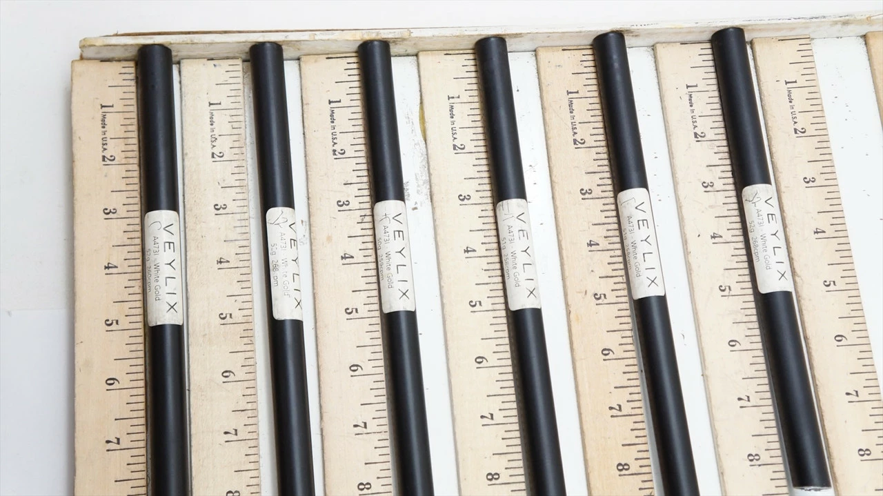 New Veylix Alpina 473 50.5g J2 Senior Flex 40" 6pc Graphite Iron Shaft Set .370 - Image 2