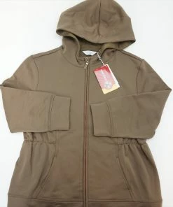 New Callaway Golf Terra Jacket Womens Size Large Brown 249A Outerwear