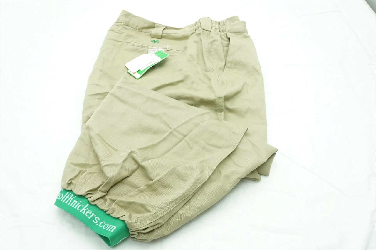 New GolfKnickers Golf Pants Mens Size 42 Tan/Green 234b Clothing - Image 2