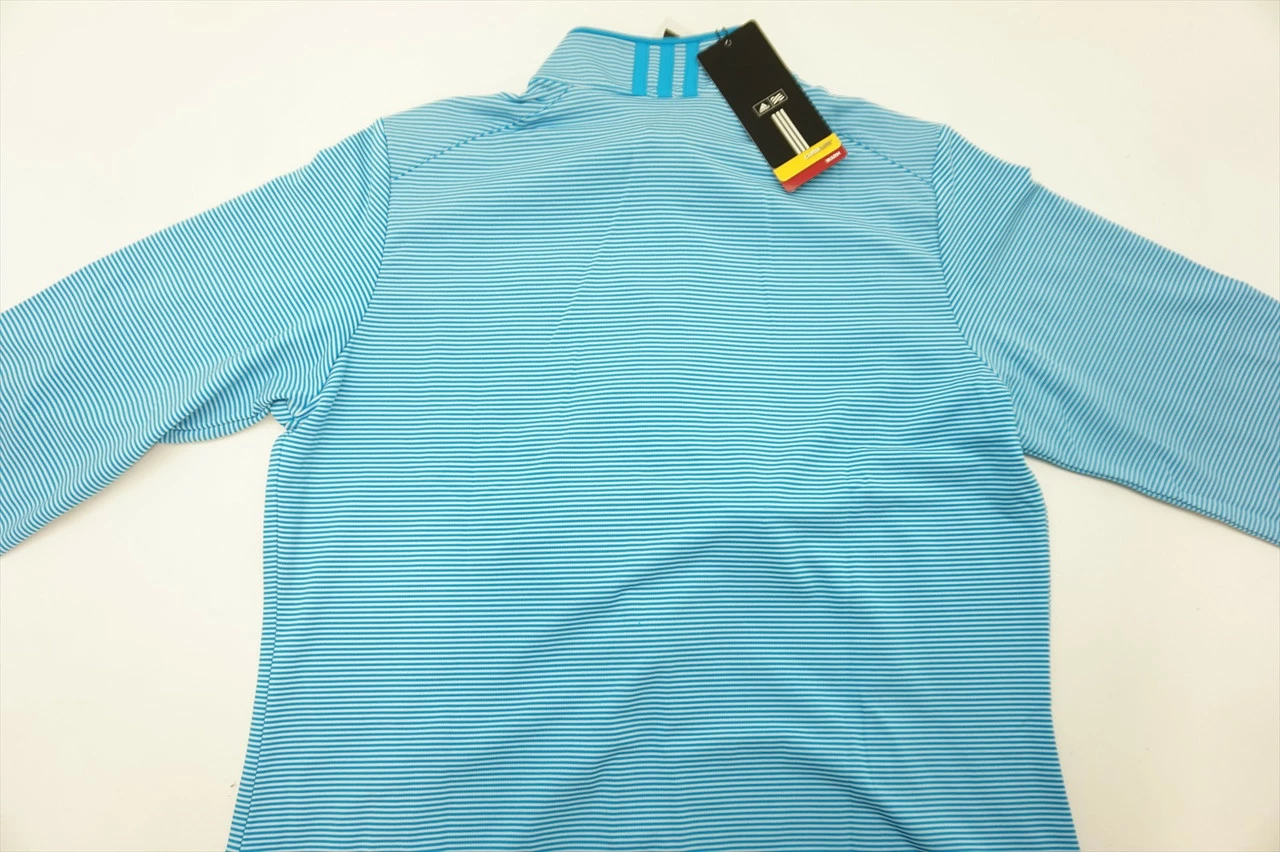 New Adidas Golf Climalite Jacket Womens Size Large Aquatic/Cloud 256B - Image 3