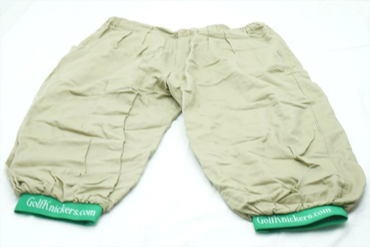 New GolfKnickers Golf Pants Mens Size 42 Tan/Green 234b Clothing - Image 3